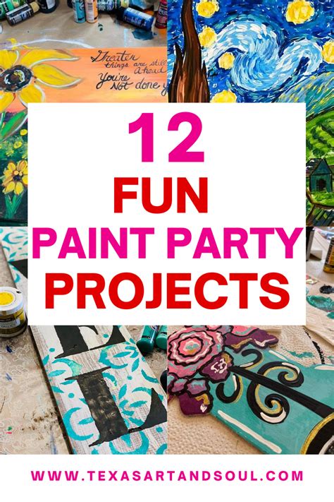 paint party ideas for adults|make your own painting party.